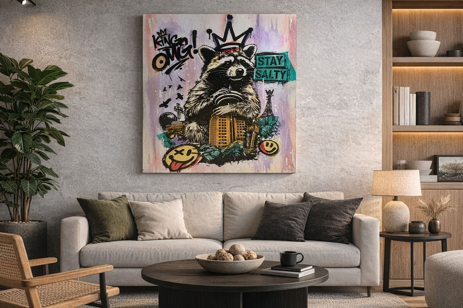 Custom reclaimed wood panel